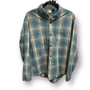 Levi's Red tab men's button down shirt Large